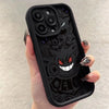 Pokemon Gengar Phone Case for iPhone 15 14 13 12 Mini 11 Pro Max XS X XR 8 7 6S 6 Plus SE 2020 Liquid Silicone Shockproof Cover - Caseverse