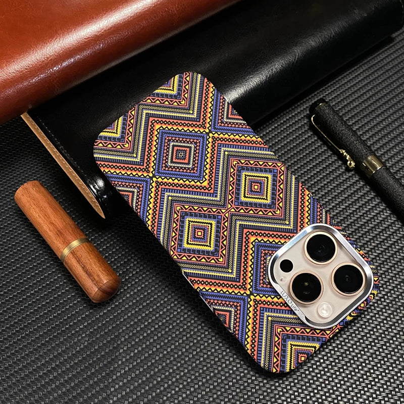 Ultrathin Metal Lens Magsafe Phone Case for iphone 16 pro max 15 Pro 14 Carbon Fiber Texture Matte Wireless Charge Hard PC Cover Caseverse