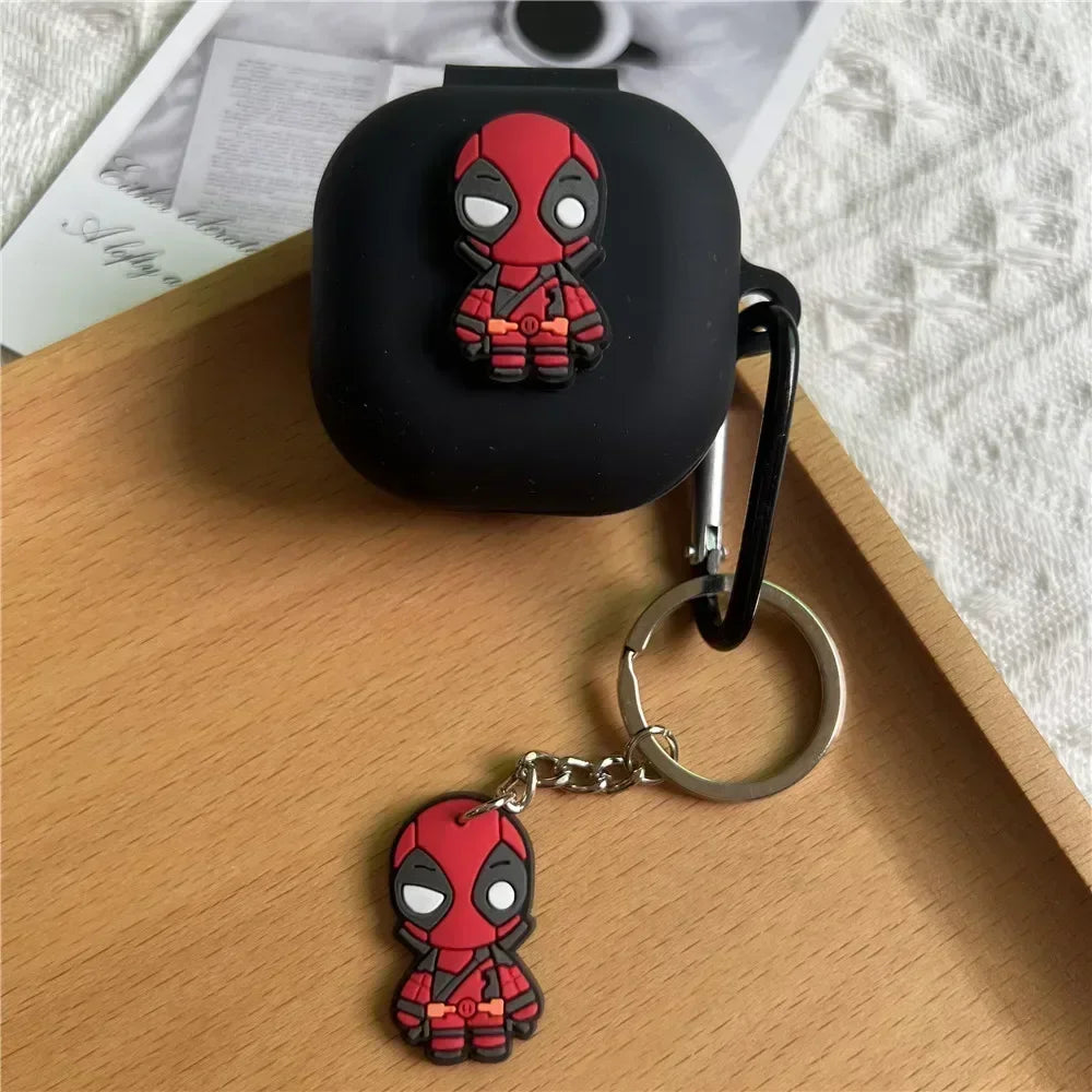 Cartoon Silicone Bluetooth Earphone Protective Case Suitable for SHOKZ OpenFit 2 T920 Scratch Resistant Earphone Case Caseverse