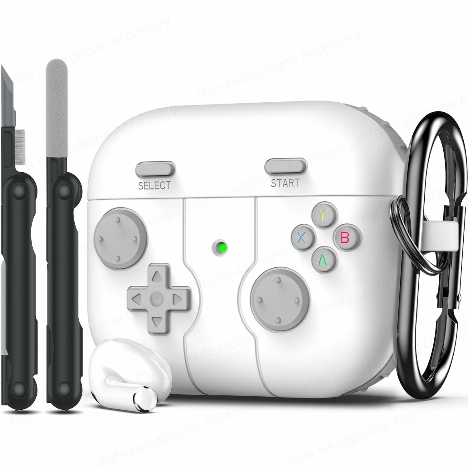 for AirPods 3rd generation charging case With cleaning kits for apple airpods airpod 3 silicone case 3D Game controller Caseverse