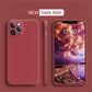 Luxury Liquid Silicone Shockproof Case for iPhone 14 15 Plus X XS XR Max Mini Back Soft Cover - Caseverse