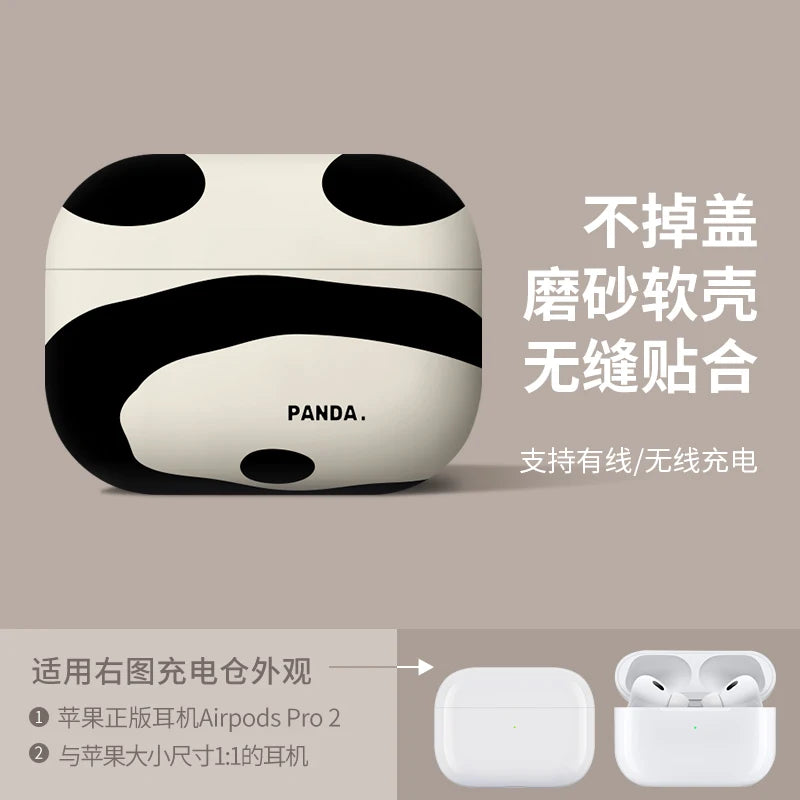 For AirPods 4 2024  pattern wireless earphone frosted shell protective case suitable for Airpods 4 Pro 1 2 3  wholesale ﻿