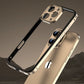 Camera Protection + Hybrid Silicone Frame Aluminum Metal Phone Case For iPhone 16 Pro Max 15 14 13 Better Heat Bumper
