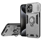 Rugged Armor Shockproof Phone Case For Infinix Smart 9 X6532 Hot 50i X6531 X6531B Sliding Window Metal Ring Holder Back Cover - Caseverse