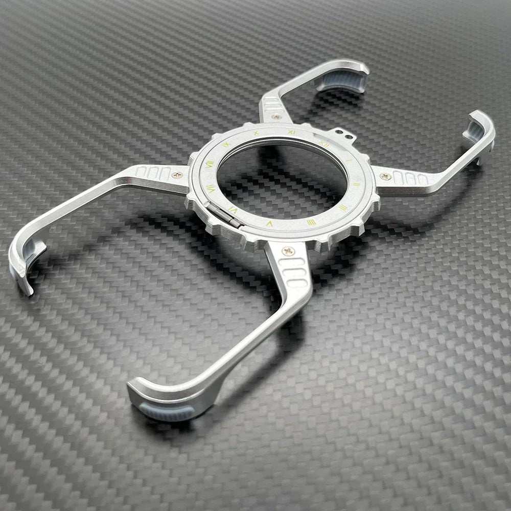 Metal Magnetic Case For iphone 16 Pro Max Cover 16 Plus 15 14 13 Aluminum Alloy Rimless Bumper Built-in 360° Invisible Holder