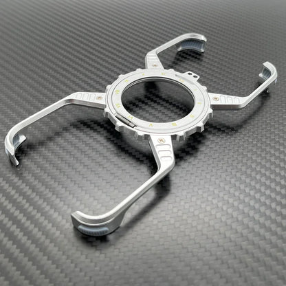 Metal Magnetic Case For iphone 16 Pro Max Cover 16 Plus 15 14 13 Aluminum Alloy Rimless Bumper Built-in 360° Invisible Holder