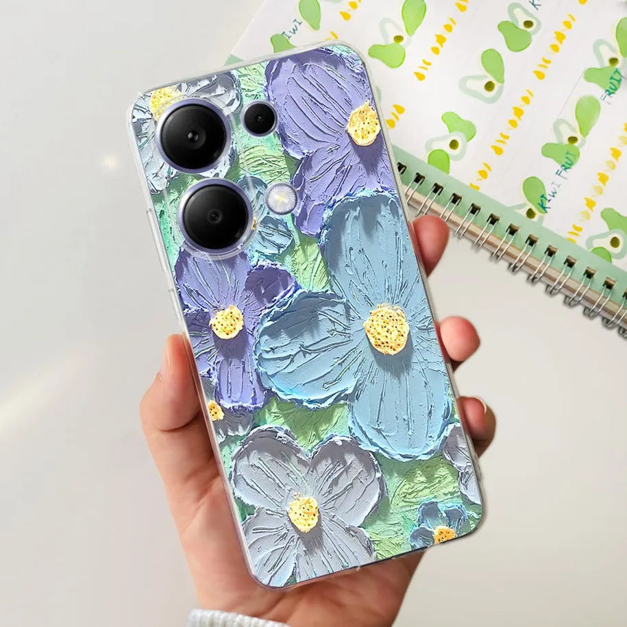 For Xiaomi Poco M6 Pro 2024 Case New Fashion Marble Cartoon Cover Soft Clear Silicone Funda For Xiaomi Poco M6 Pro 4G Phone Case - Caseverse