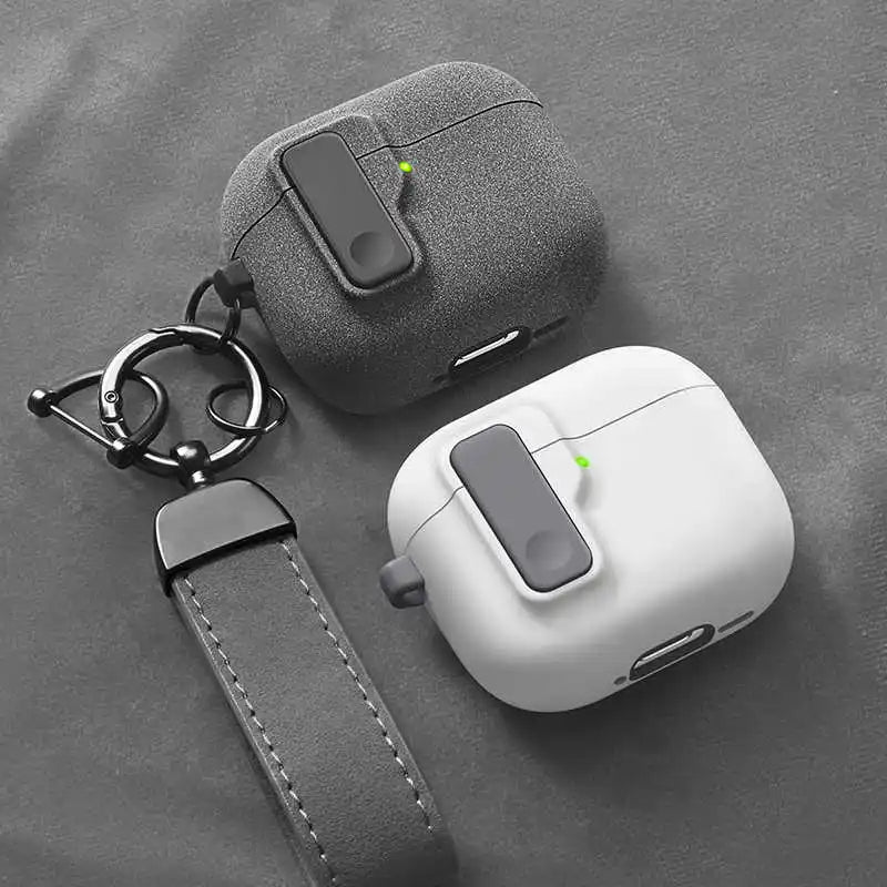 2024 New Hard Protector for AirPods 4 with Magnetic Lid Lock Hybrid Case Luxury Protection Cover for Apple AirPods 4(USB C) Caseverse