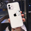 S-Snoopy Cute Cartoon Transparent Phone Case For iPhone 16 15 13 12 11 Pro Max Xr Xs Max 14 Plus 8 Plus Case Cute Soft Cover Y2k - Caseverse