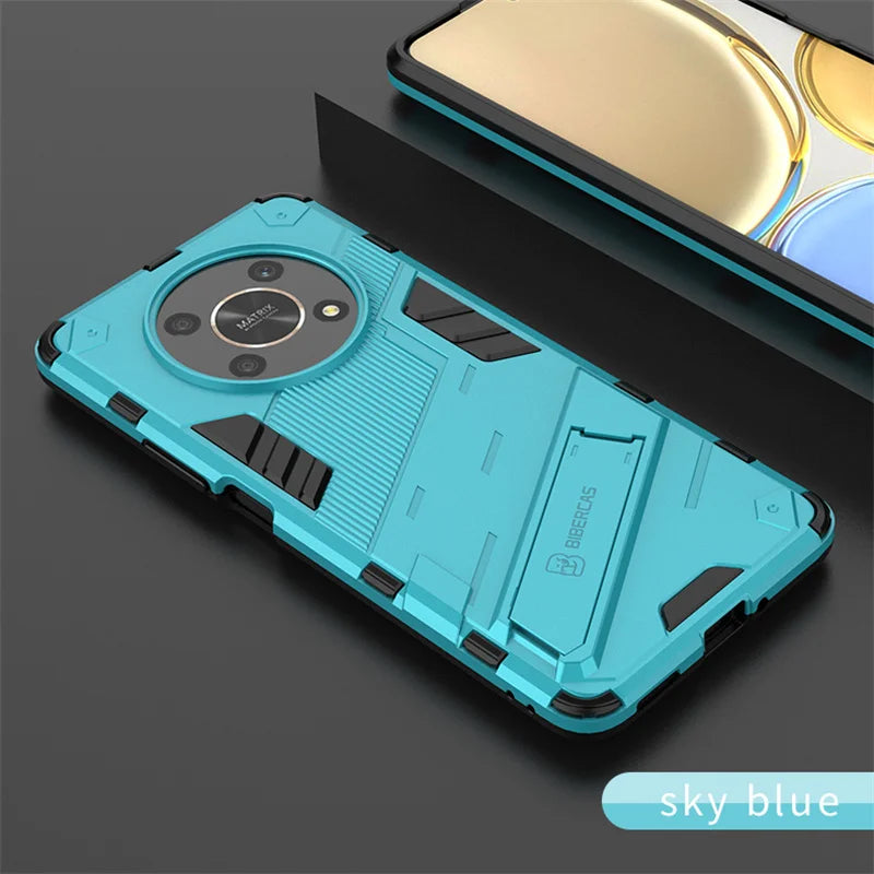 For Honor Magic 4 Lite Case Magnetic Holder Shockproof Armor Phone Cases for Honer Magic4 Lite 5G 4Lite Light 5G Rugged Cover - Caseverse