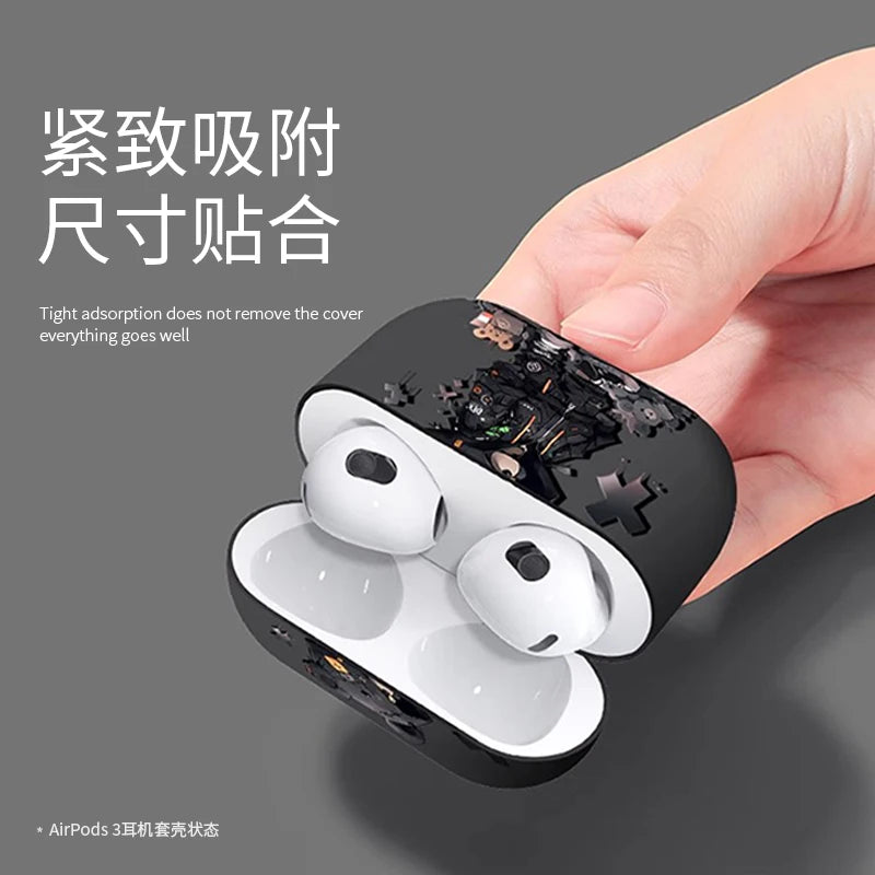 For AirPods 4 2024  pattern wireless earphone frosted shell protective case suitable for Airpods 4 Pro 1 2 3  wholesale ﻿