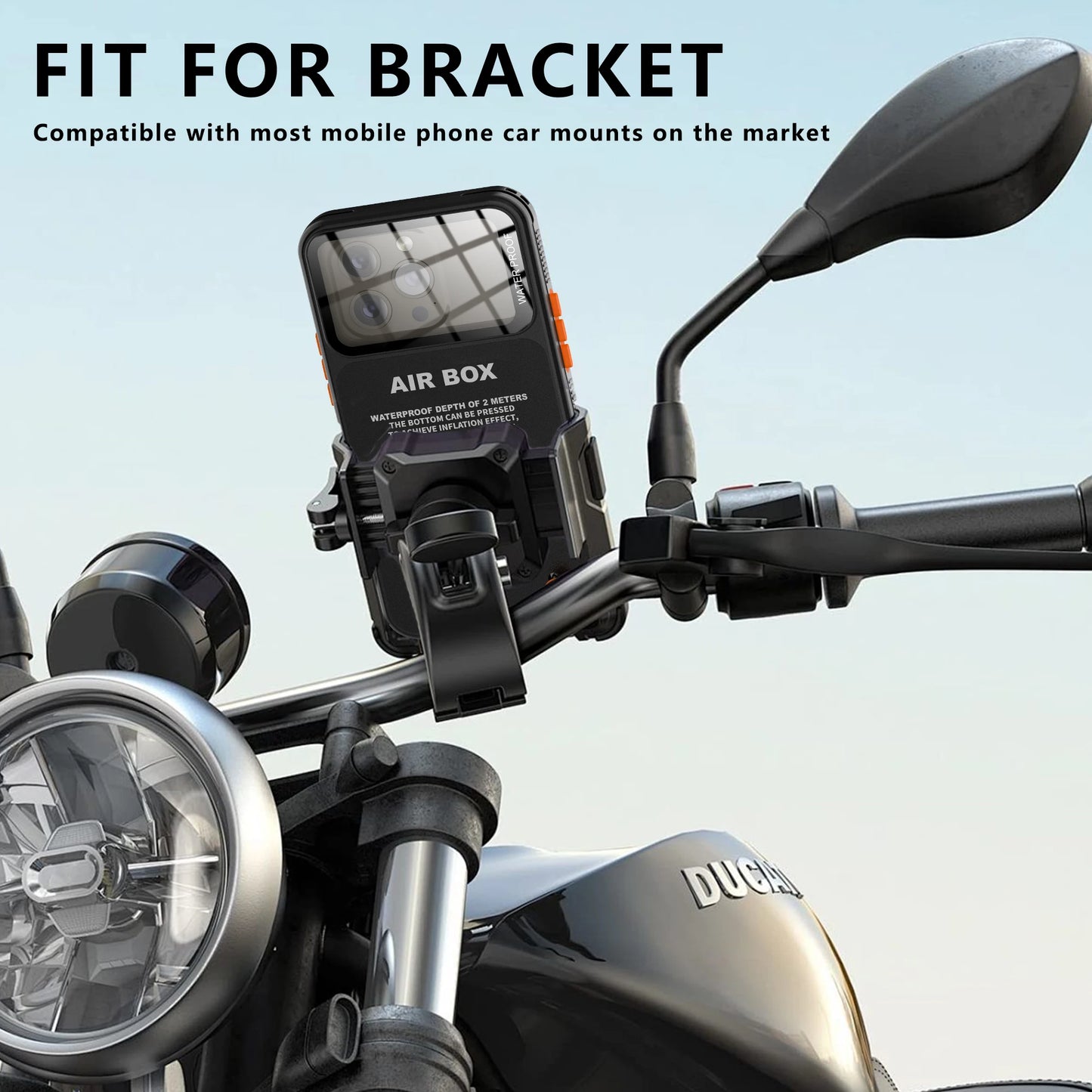 IP68 Waterproof Case For iphone 15 Pro Max Case 14 Plus 12 13 Underwater Full Sealing Cover Shockproof Built-in Screen Protector - Caseverse