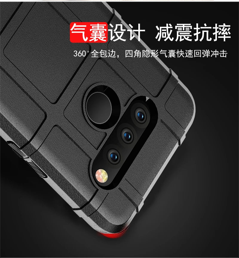 Rugged Shield Shockproof Phone Case For LG V50 V50S G8X V60 G8 G8S ThinQ Soft TPU Silicone Protective Back Cover Fundas - Caseverse