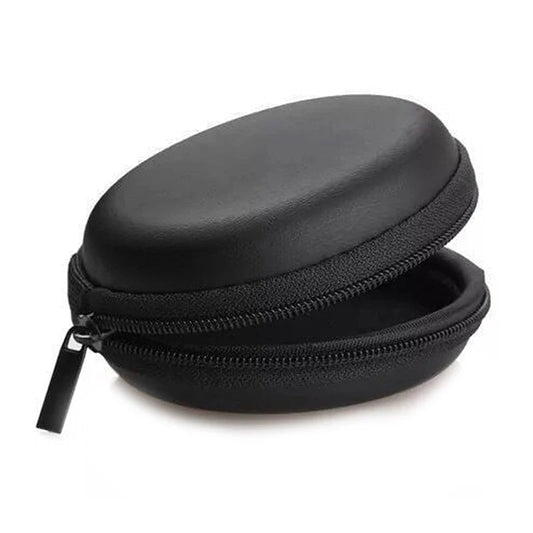 Bluetooth Headset Headphone Hard Case for Wired Earphones Storage Bag Case Portable Travel Shockproof Earbuds Carrying Pouch Bag Caseverse