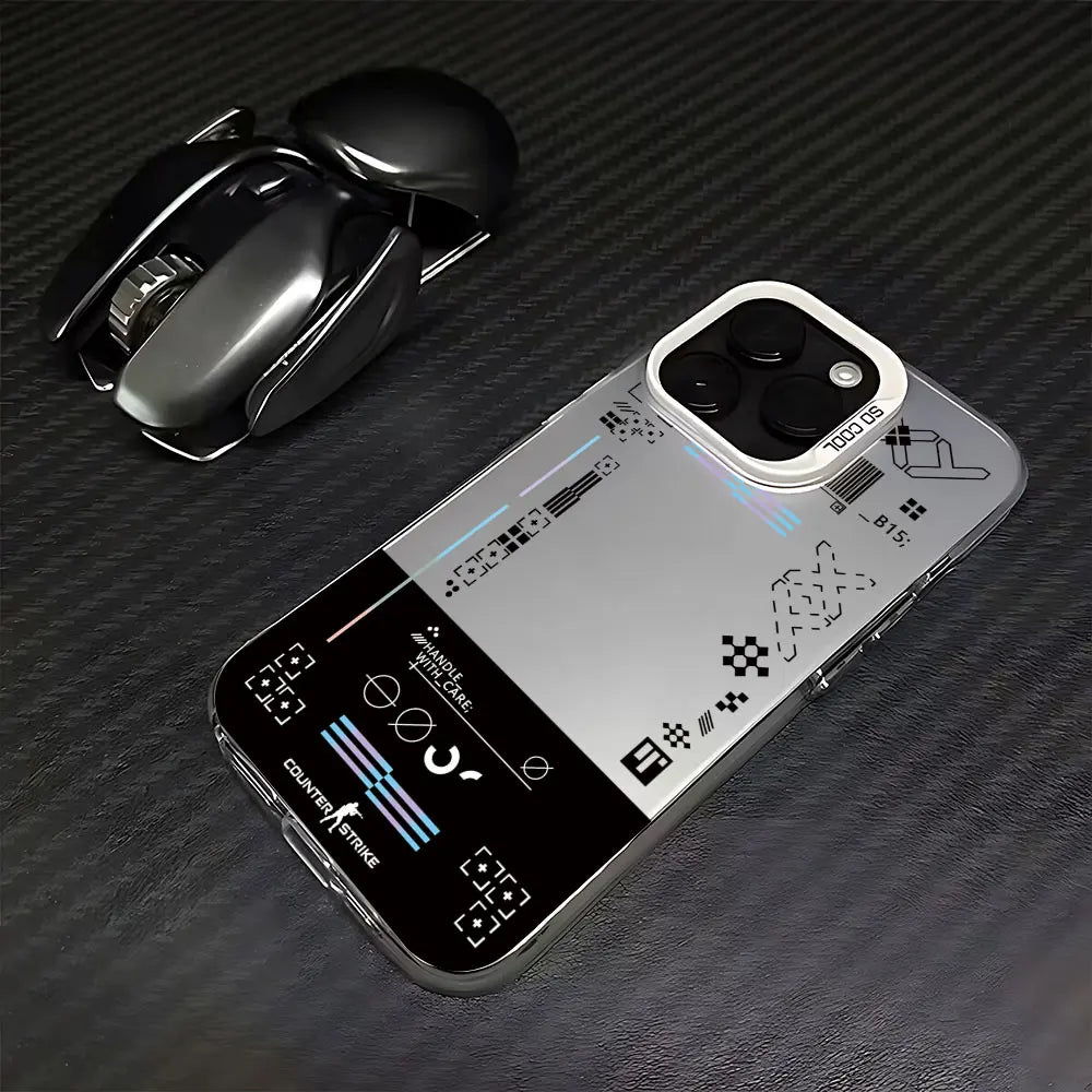 Hot Fashion Game CS Clear GO Phone Case For iPhone 16 15 14 13 12 11 Pro Max X XR XSMAX 8 7 Plus Matte Shockproof Back Cover - Caseverse