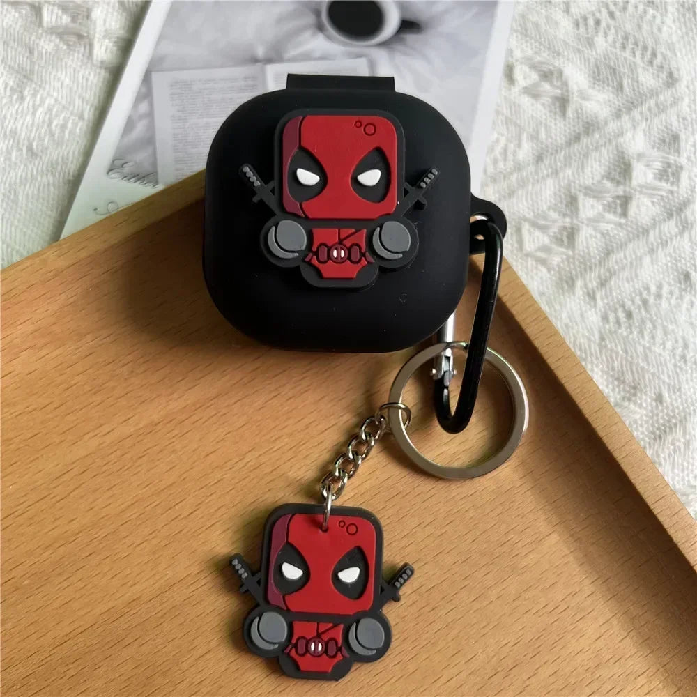 Cartoon Silicone Bluetooth Earphone Protective Case Suitable for SHOKZ OpenFit 2 T920 Scratch Resistant Earphone Case Caseverse