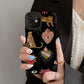Heart Shaped Leopard Phone Cases for Iphone 11 Iphone 16 Pro Max Iphone 13 Pro Max Iphone 14 Pro Max Iphone 15 Pro Max Case Caseverse