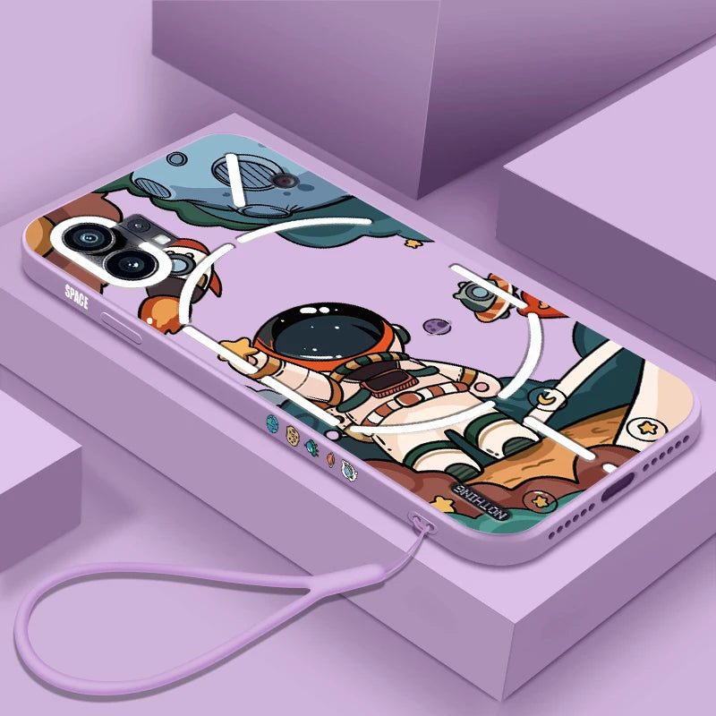 Liquid Silicone Case for Nothing Phone 1 Protective Case Phone 1  Full Wrap Drop-proof Soft Case - Caseverse