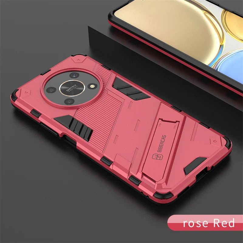 For Honor Magic 4 Lite Case Magnetic Holder Shockproof Armor Phone Cases for Honer Magic4 Lite 5G 4Lite Light 5G Rugged Cover - Caseverse