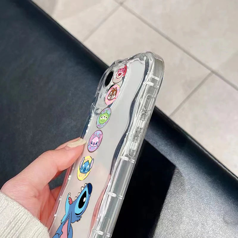 Cartoon Cute Stitch Tpu Case For Redmi Note 14 13 Pro Plus Redmi 14C 13 13C A3 Pro Mi 14T Phone Cover Caseverse