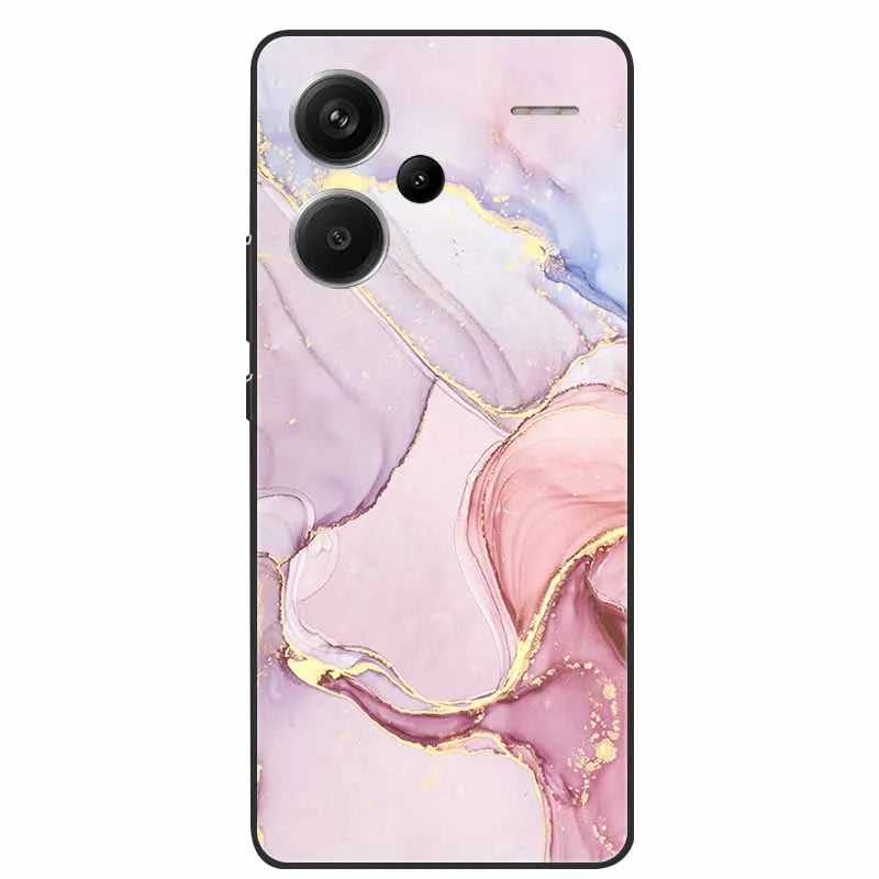 For Xiaomi Redmi Note 13 Pro+ Plus Case Fashion Marble Silicon Soft TPU Back Cover On Redmi Note 13 Pro Plus 5G Phone Cases Cool - Caseverse