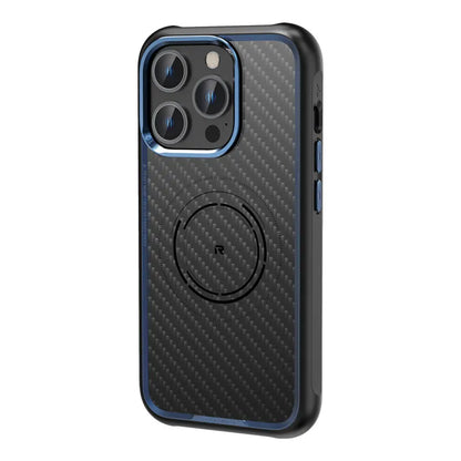 ROCK Kevlar Magnetic Case for iPhone 15 Pro Max Metal Lens Military Grade Shockproof Cover for iPhone 15 Compatible with MagSafe - Caseverse