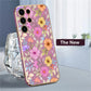 S24 Plus Luxury Plating Phone Case For Samsung Galaxy S24 Ultra S24 5G A25 A24 A15 Shockproof Flowers Pattern Back Cover Coque - Caseverse