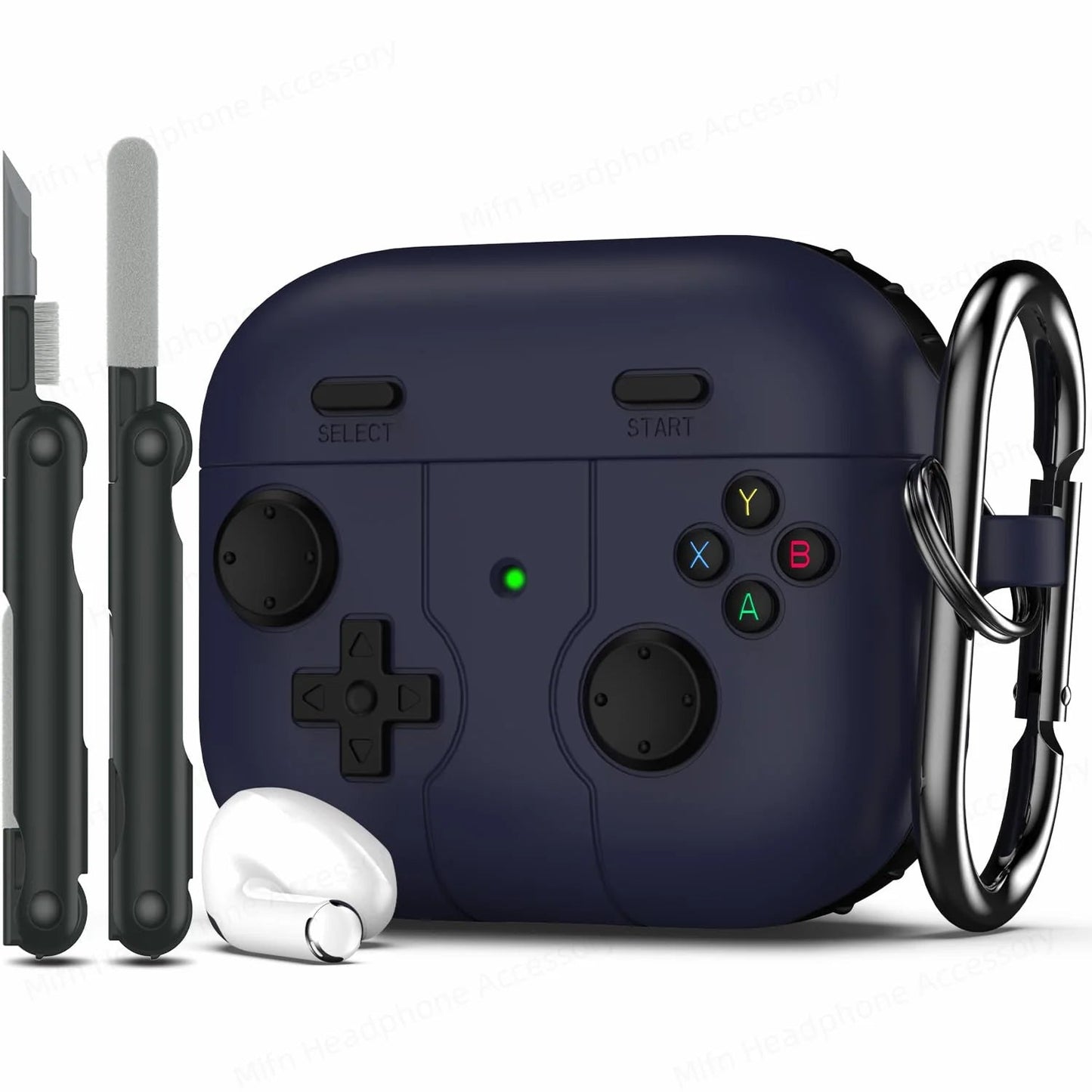 for AirPods 3rd generation charging case With cleaning kits for apple airpods airpod 3 silicone case 3D Game controller Caseverse