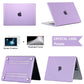 Laptop Case for Macbook Air 13 A2337 2020 A2338 M1 Chip Pro 13 2022 M2 Air 13.6 M2 for Macbook Pro 14 case M4 2023 M3 Pro 16