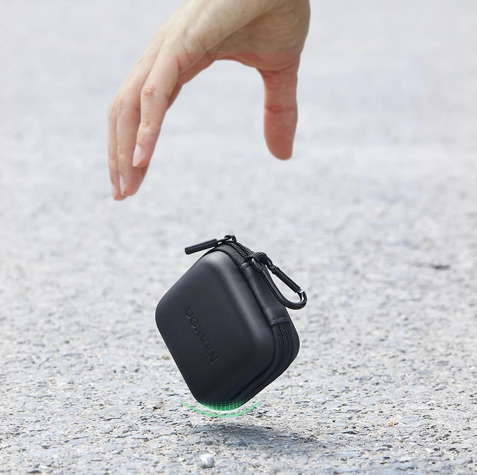 UGREEN Earphone Case Hard Headphone Bag for Airpods Earpods Sennheiser Ear Pads Wireless Bluetooth Earphone Accessories Caseverse