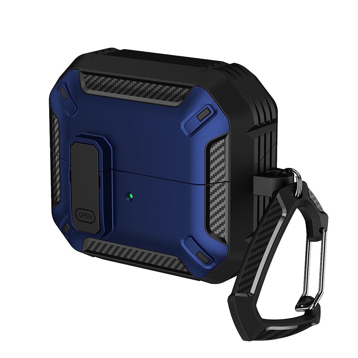 Newest carbon fibre switch earphone cover for Men For Samsung Galaxy Buds 3/Buds3 Pro Buzz 3 Pro Earbuds Case with cleaning kit Caseverse