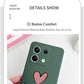 Note13 Big Red Heart Lanyard Silicone Phone Case For Xiaomi Redmi Note 13 13Pro Shatterproof Redmi Note 13ProPlus Back Cover - Caseverse