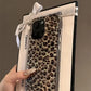 Brown Black Leopard Print Phone Case For iPhone 16 15 14 Pro Max 13 12 11 XS X XR 7 8 Plus SE 2022 Shockproof Soft Back Cover - Caseverse