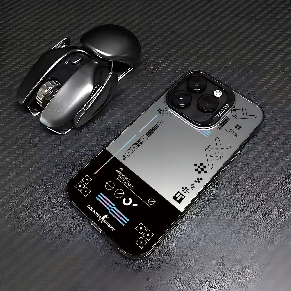 Hot Fashion Game CS Clear GO Phone Case For iPhone 16 15 14 13 12 11 Pro Max X XR XSMAX 8 7 Plus Matte Shockproof Back Cover - Caseverse