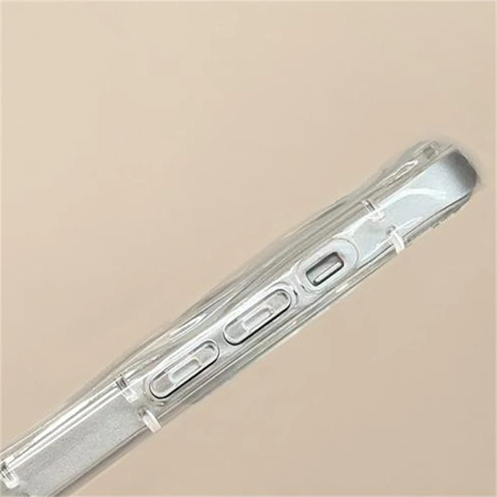 Korean Cute 3D Bear Frog Rabbit Ear Soft Silicone Phone Case For iPhone 14 15 Pro Max 13 12 Pro 11 Cartoon Clear Cover - Caseverse