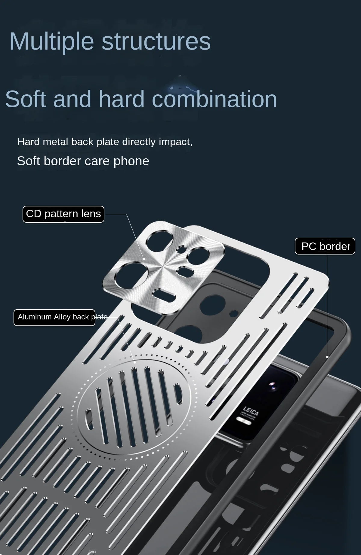 For Xiaomi Mi 13T Pro Case Luxury Hard magnetic Aluminum alloy Back Cover Protective Cases For Xiaomi Mi13T Pro Phone Shell