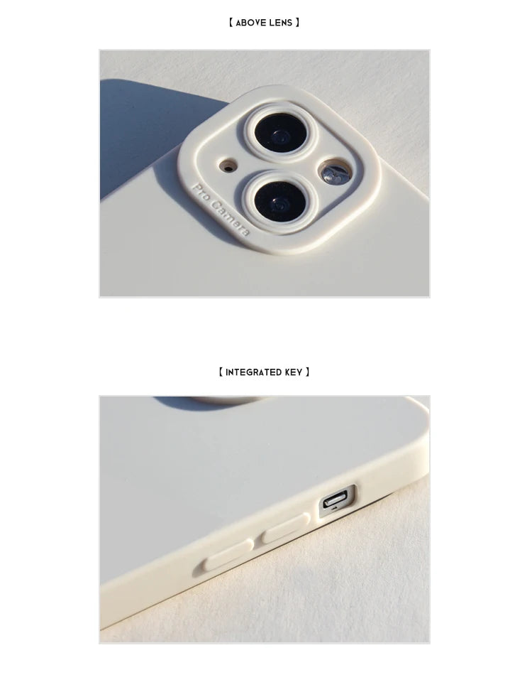 Cute Cartoon Matchman Matte Silicone Phone Case For iPhone 16 15 Soft Back Cover - Caseverse