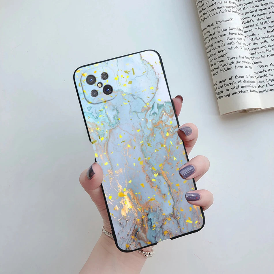 Case For OPPO Reno4 Z 5G Phone Case Cute Flower Cartoon Silicone Soft Back Fundas Cover For OPPO Reno 4Z CPH2065 Reno4Z 5G Coque - Caseverse