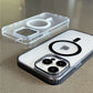 Luxury Matte Magsafe Wireless Charging Phone Case For iPhone 11 12 13 14 15 16 Pro Max Plus Bumper Magnetic Transparent Cover - Caseverse