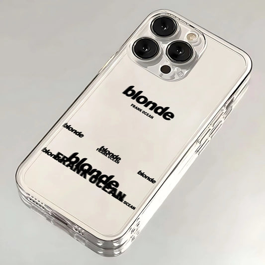 Singer Frank Blonde Oceans Hot Phone Case For iPhone 16 15 14 13 12 11 Mini Pro Max X XR XSMax 7 8 Plus SE20 Transparent Cover - Caseverse