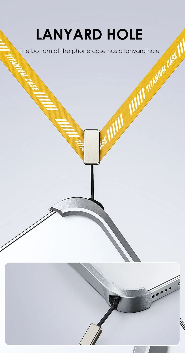 Metal Rimless Phone Case For iPhone 13 14 15 Pro Max Aluminum Removable Heat Dissipation Armor Phone Cover For IPHON 15 Promax Caseverse