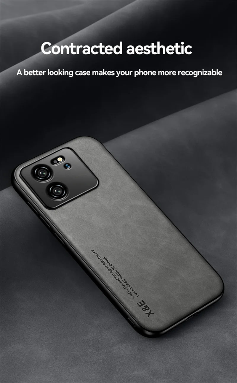 For Xiaomi Mi 13T Pro Case Luxury Magnetic Leather Soft Phone Cases for Xiaomi 13T Pro Mi 13 T 13T Pro 13TPro T13 5G Back Cover