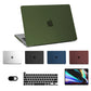 2025 New Ultra Thin Hard Shell Laptop Case For Macbook Air 13 Case For Macbook Pro 14 M4 M3 M2 M1 Chip Air 13 13.6 15 2024 Cover