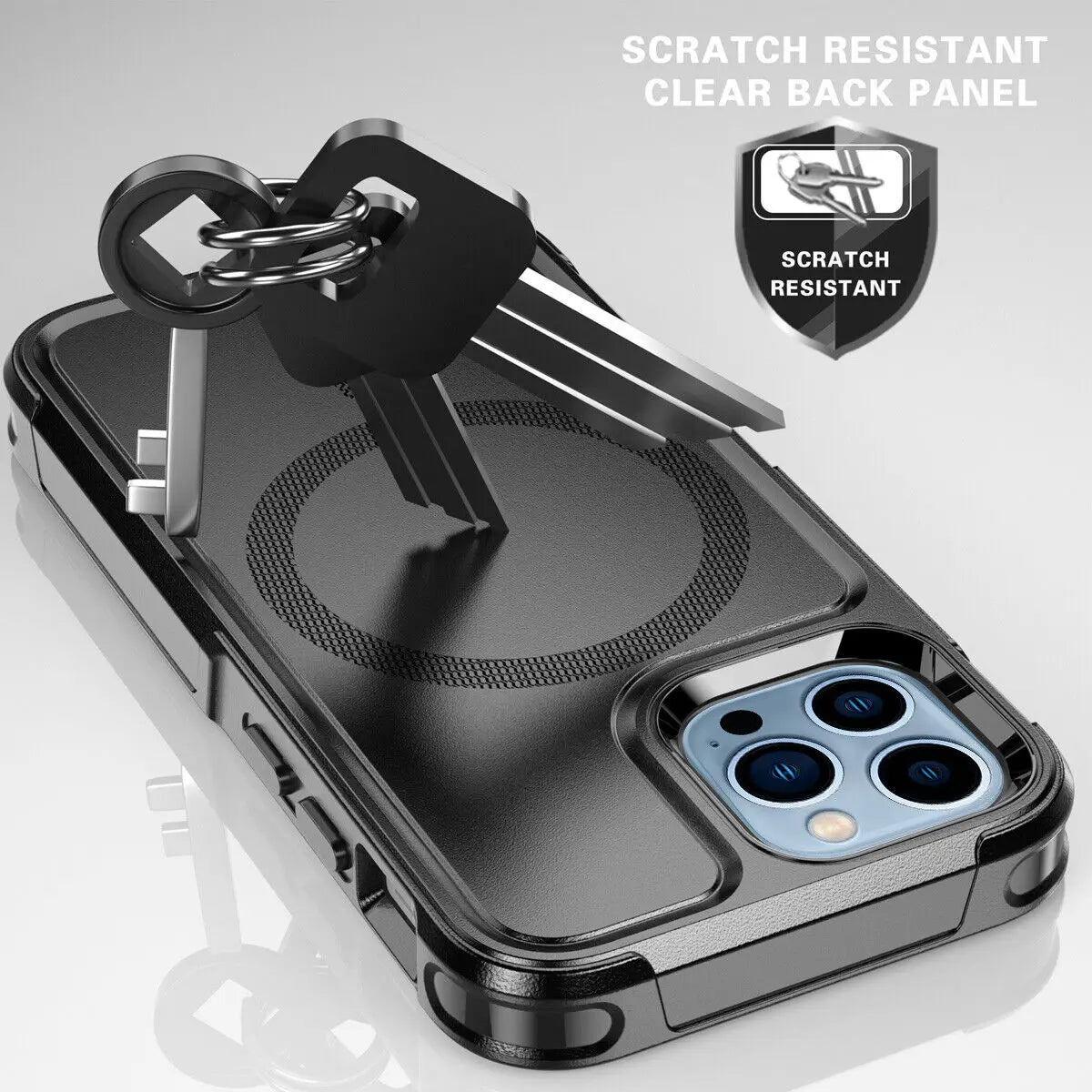 Magnetic Case for iPhone 15 14 Pro Max Plus 13 mini 12 for MagSafe Military Grade Drop Protective Tough Shockproof Case - Caseverse