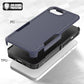 New TPU/PC Case for iPhone 16e / 16 Pro Max - Military Grade Shockproof Phone Cover Hybrid Armor Dual Layer Protection Shell - Caseverse