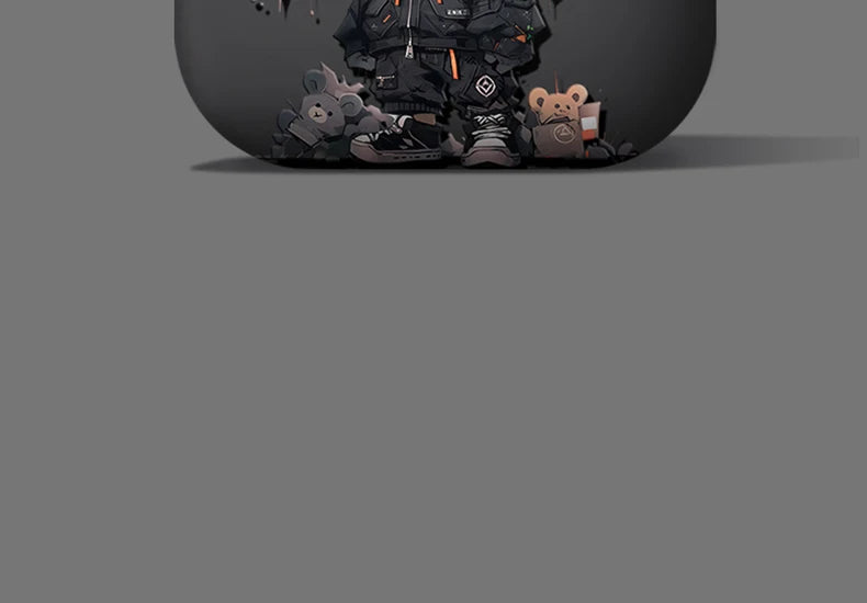 For AirPods 4 2024  pattern wireless earphone frosted shell protective case suitable for Airpods 4 Pro 1 2 3  wholesale ﻿