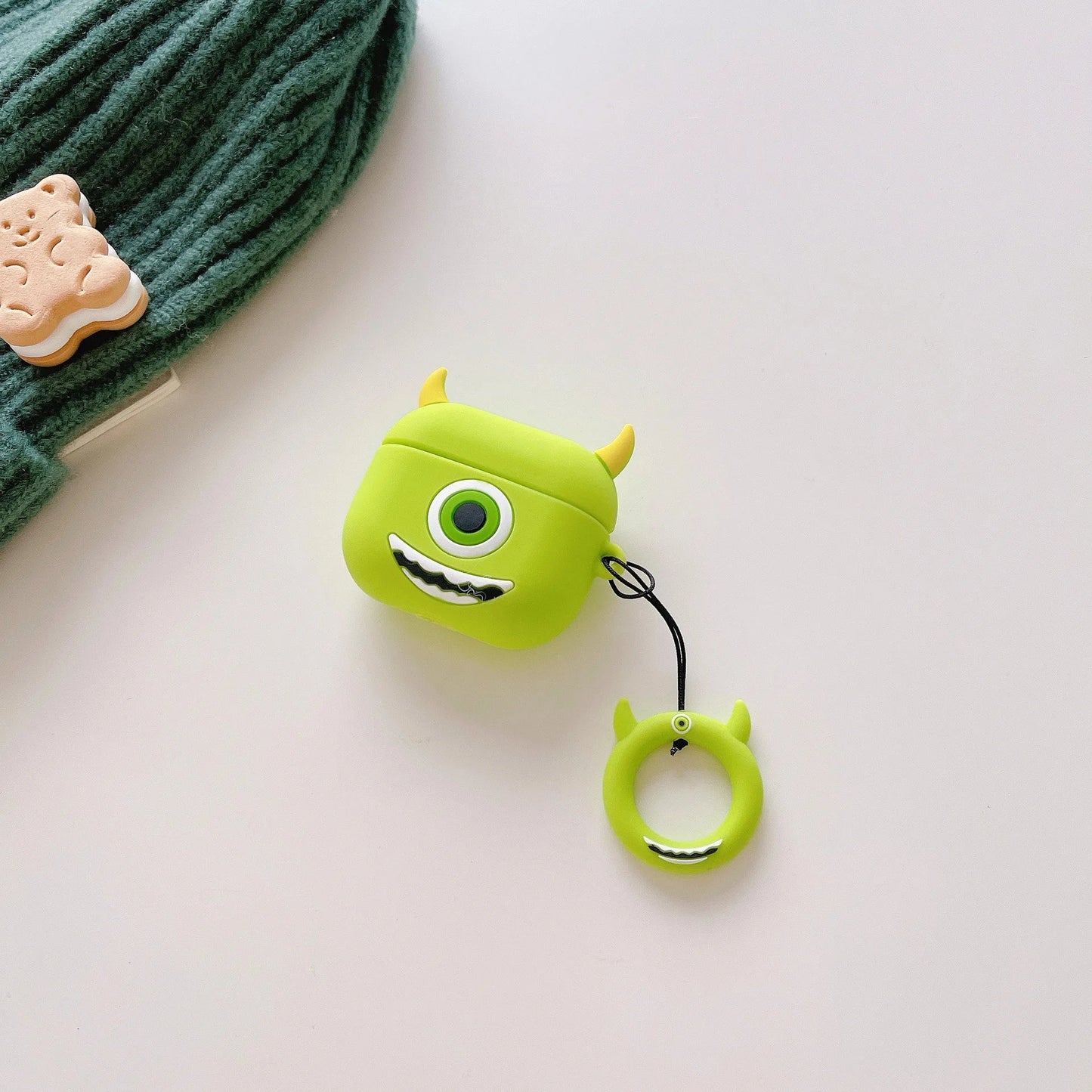 3D Cartoon Silicone Case for Airpods 1 2 3 Pro Wireless Earphone Protective Cover for Airpods Pro2 with Hook Caseverse