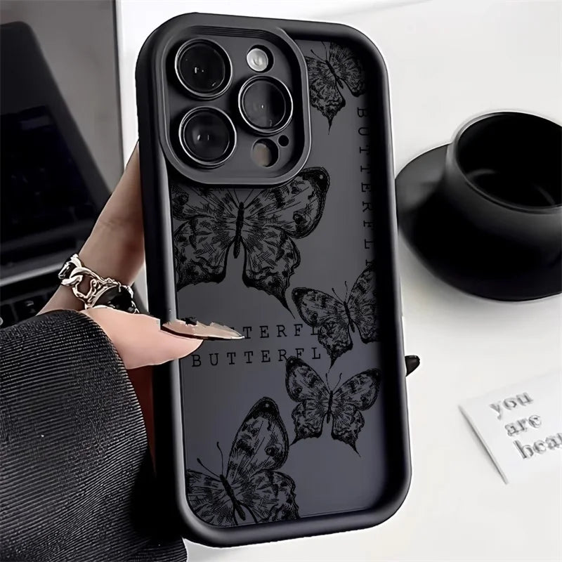 Soft Candy Liquid Silicone Phone Case For iPhone 14 15 16 Shockproof Cover - Caseverse