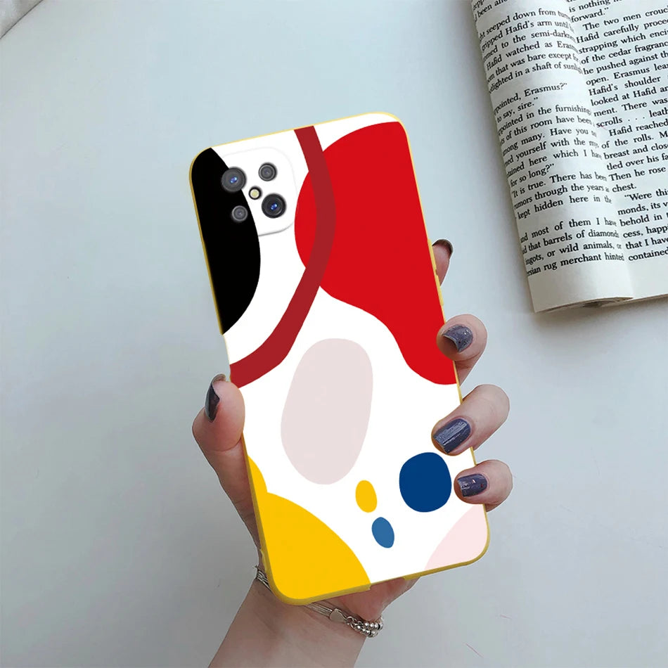 Case For OPPO Reno4 Z 5G Phone Case Cute Flower Cartoon Silicone Soft Back Fundas Cover For OPPO Reno 4Z CPH2065 Reno4Z 5G Coque - Caseverse