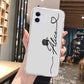 Personalized Custom Name Phone Case For iPhone 13 12 11 14 15 16 pro 16 14 15 Plus Xs MAX XR 12 13 Mini Clear Cover Capa Fundas Caseverse